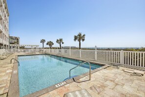 Outdoor pool - Atlantis Villas 202 by Elliott Beach Rentals (NORTH MYRTLE BEACH)