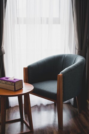 Minibar, in-room safe, blackout curtains, soundproofing - The Wing Boutique Hotel (Chiang Mai)