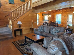 TV connectée, cheminée