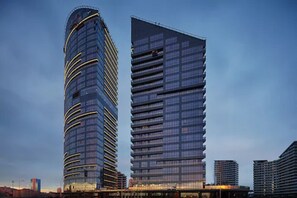 Fassade der Unterkunft