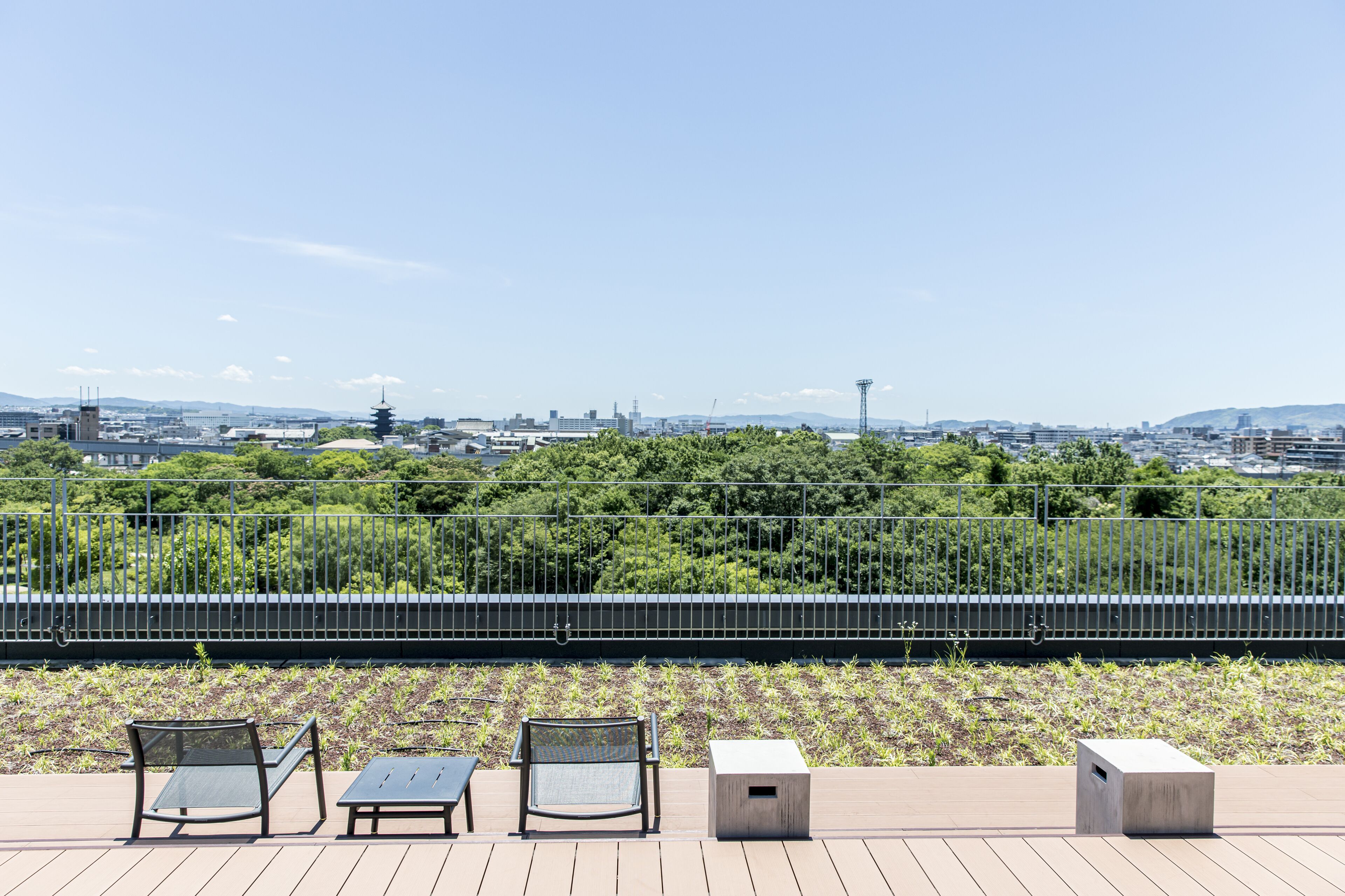 屋上テラス