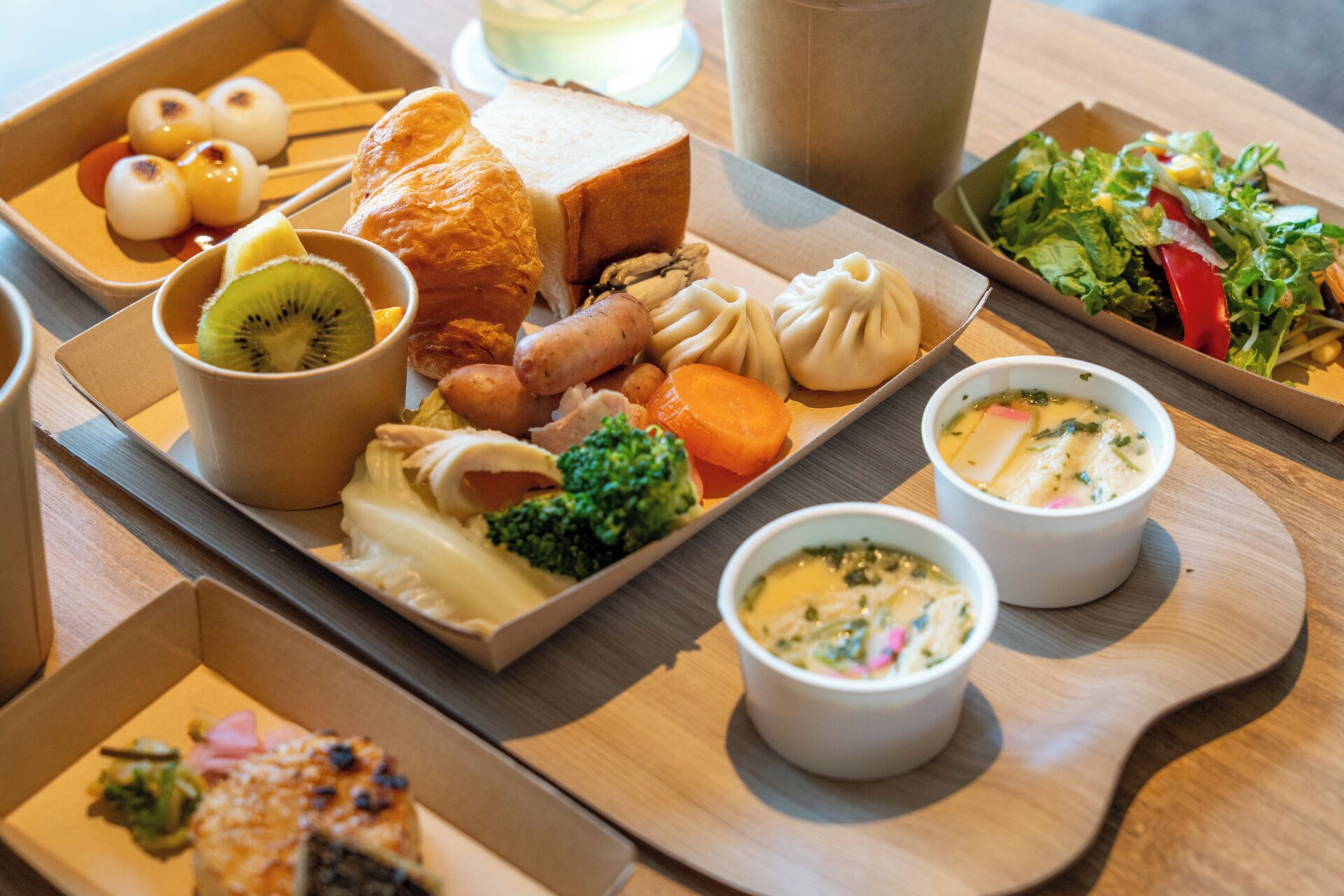 Daily buffet breakfast for a fee