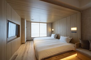 Chambre avec lits jumeaux (Wood Box)