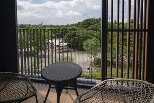 Double Room with Bath, Garden View with Balcony, Non Smoking 31sqm | Terrace/patio