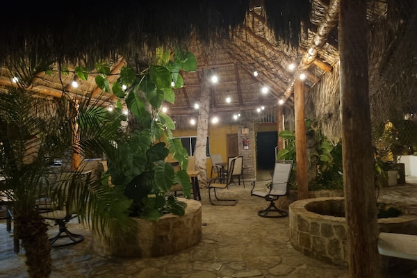 Basic Single Room, 1 Queen Bed, Private Bathroom | Terrace/patio