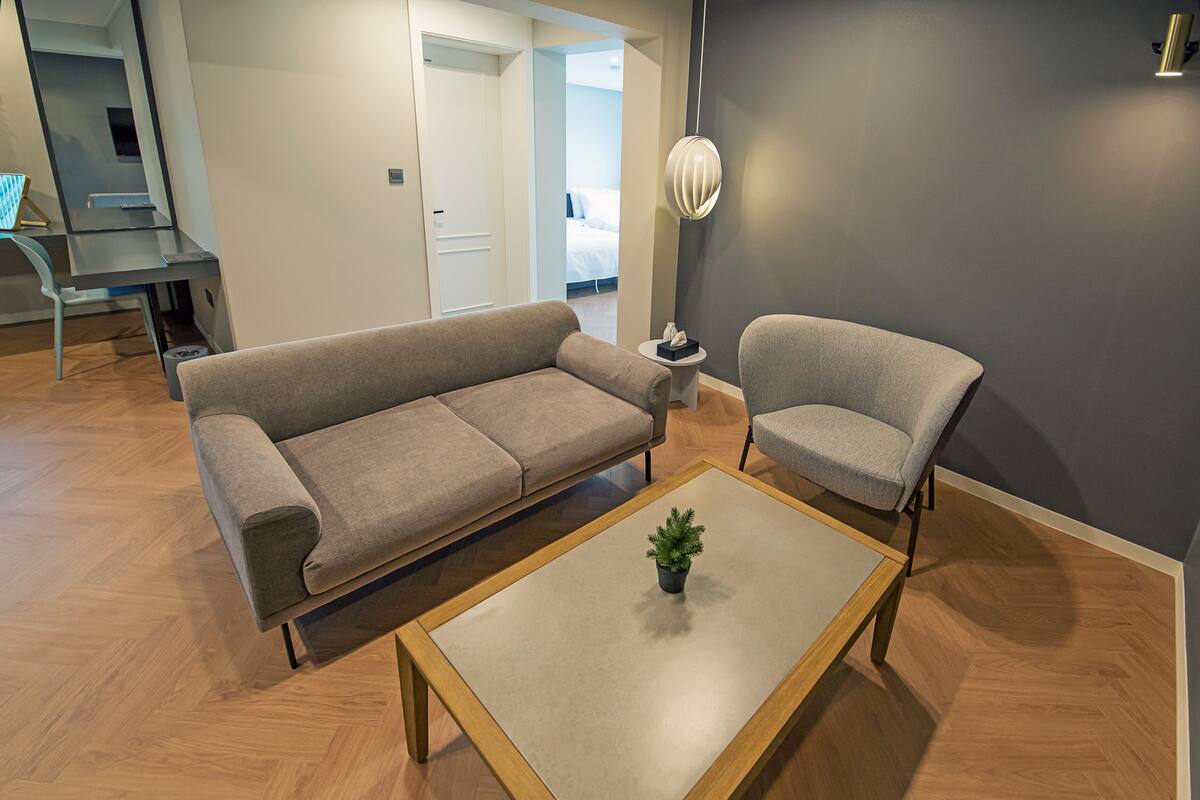 Suite empresarial | Sala de estar