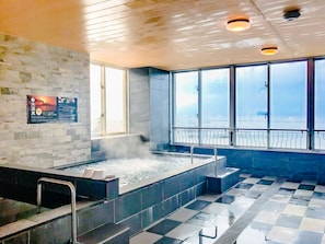 Hot springs - LiVEMAX RESORT Sakurajima-seafront (Tarumizu)