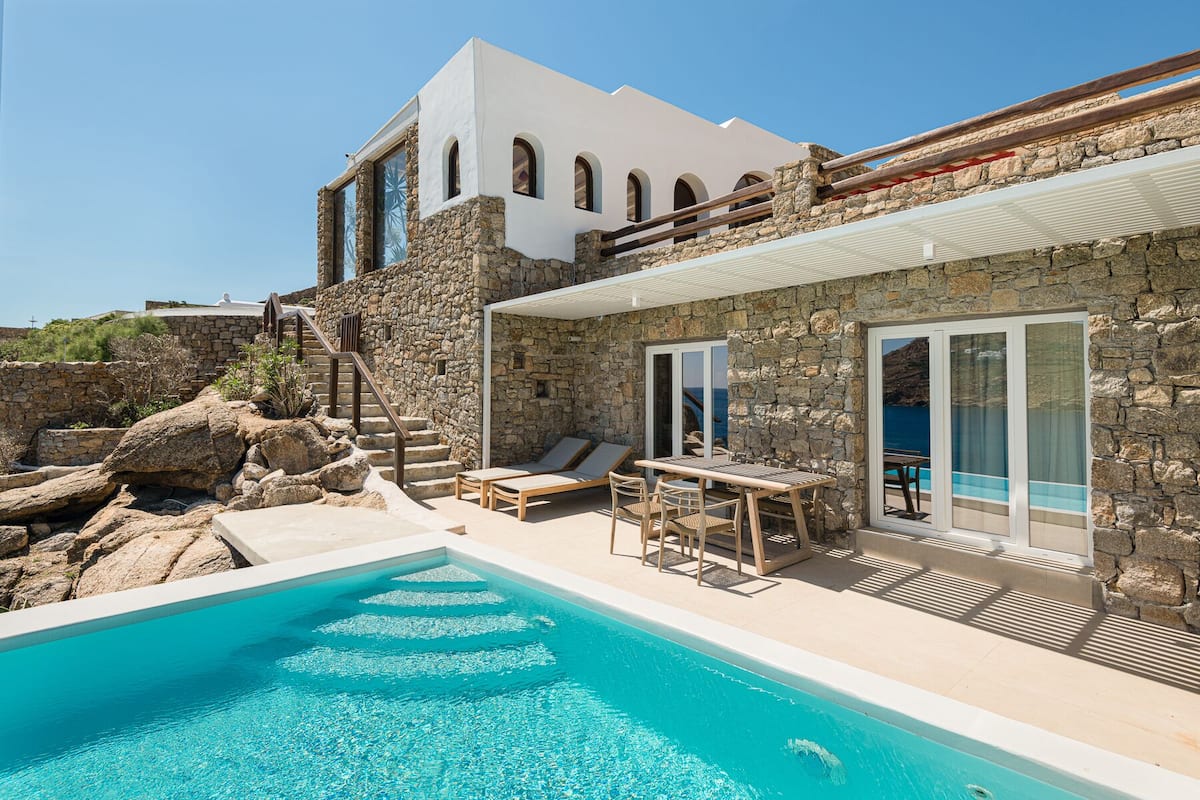 Suite, 2 Bedrooms, Private Pool, Sea View (View) | Terrace/patio