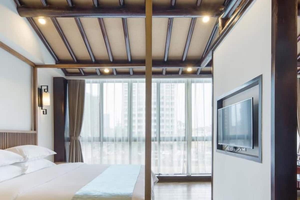 Suite, para no fumadores | 1 habitación, cortinas blackout, wifi gratis y ropa de cama