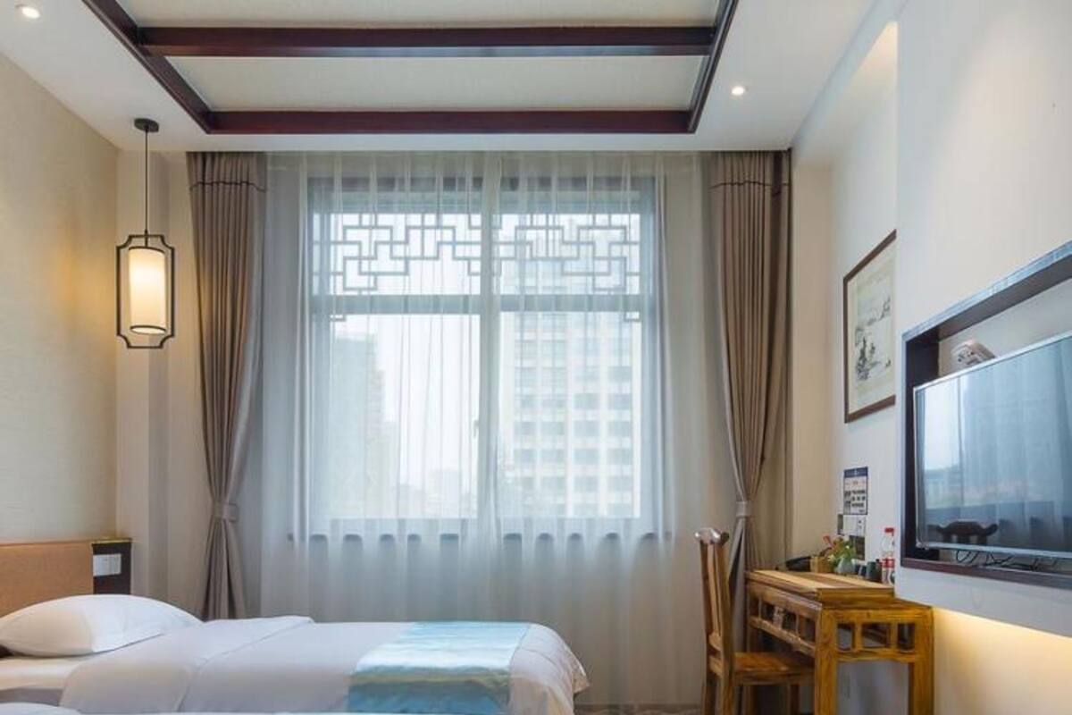 ห้องเอ็กซ์คลูซีฟทวิน, ปลอดบุหรี่ | ผ้าม่านกันแสง, Wi-Fi ฟรี, ผ้าปูที่นอน