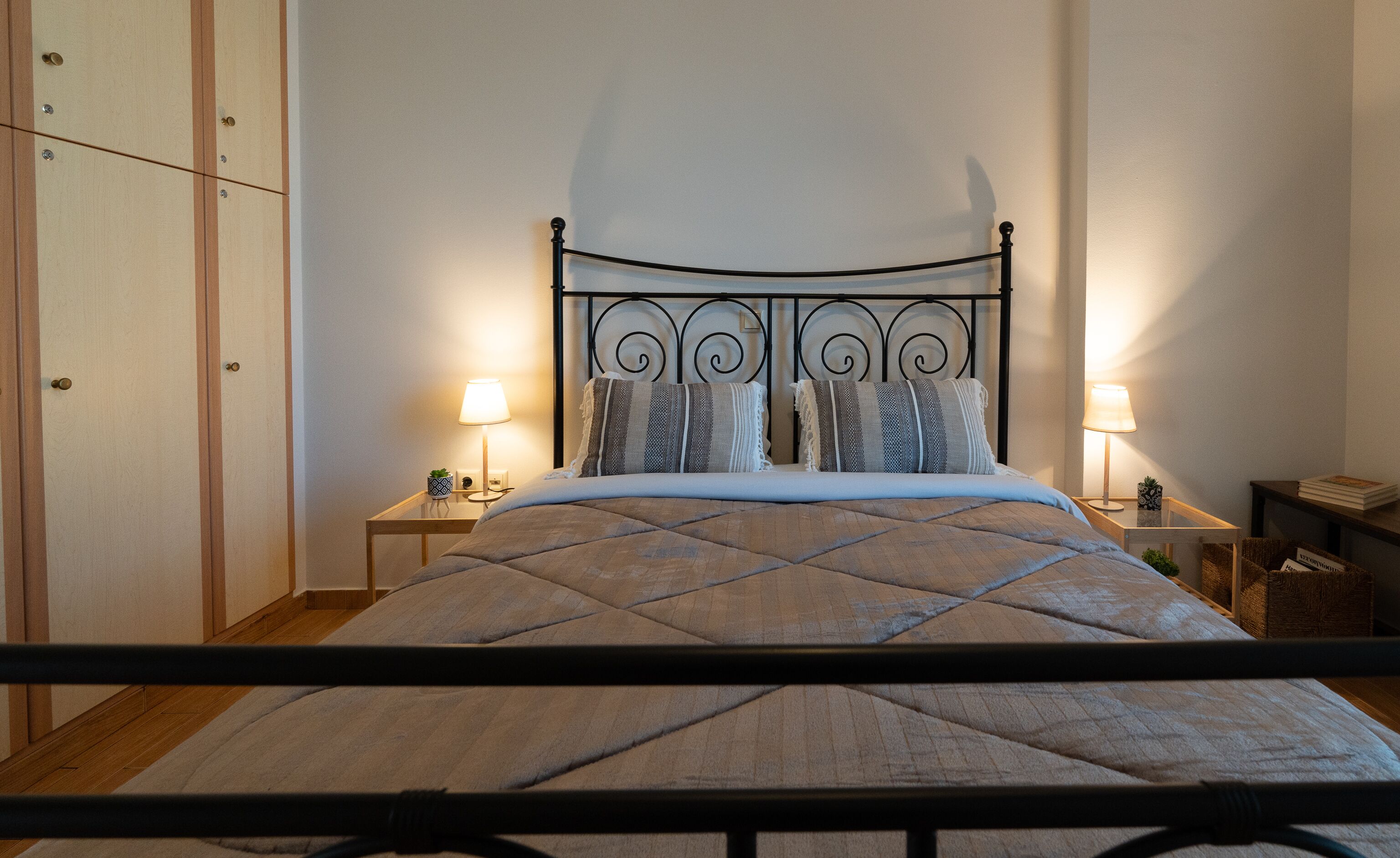 family apartment | in-room safe, blackout curtains, soundproofing, iron/ironing board