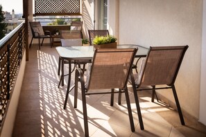 Familie appartement | Terras