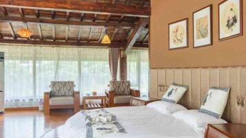 Deluxe Double Room (Mainland Chinese Citizen Only) | 1 bedroom, desk, blackout drapes, free WiFi