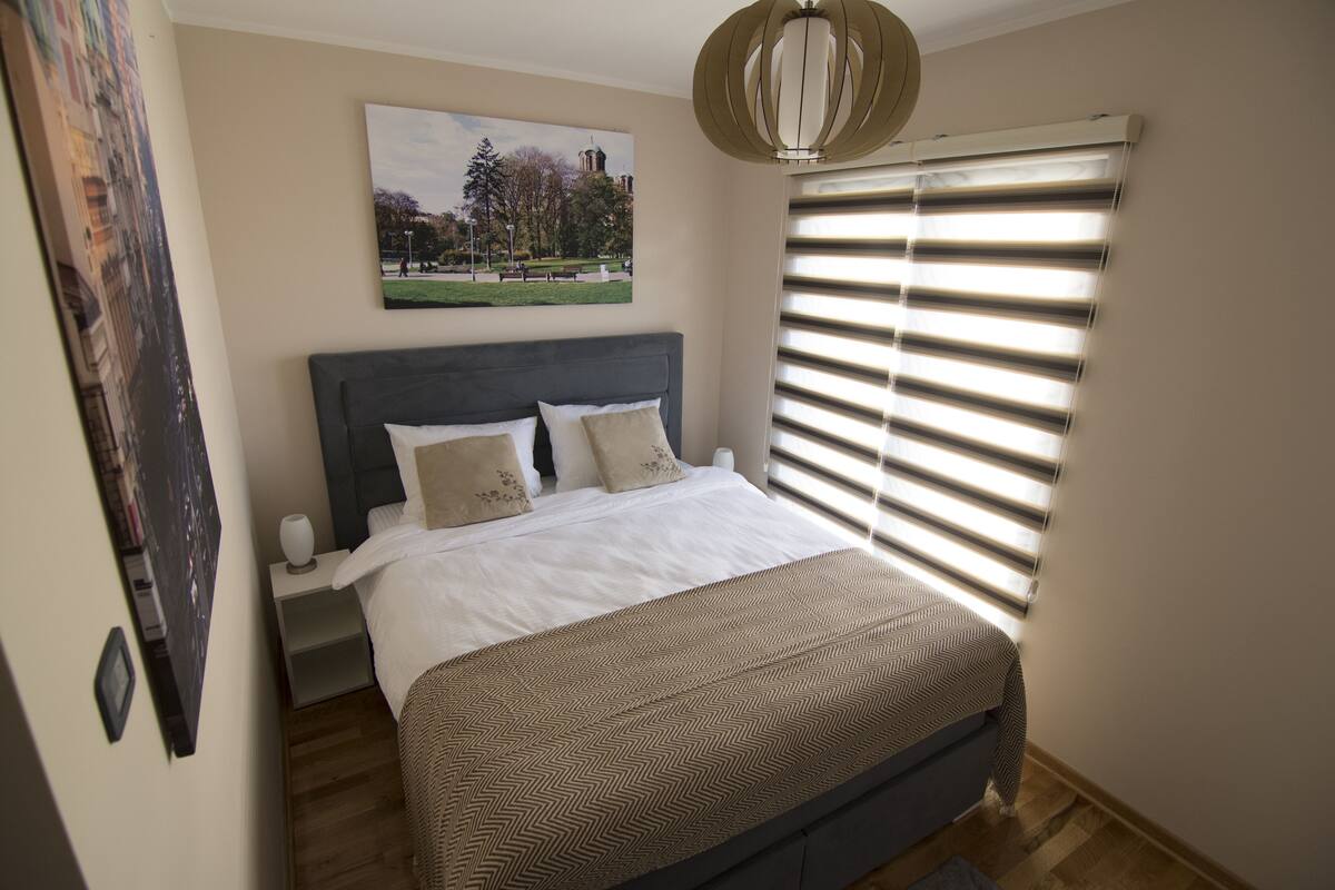 Tweepersoonskamer | 1 slaapkamer, gratis wifi, beddengoed