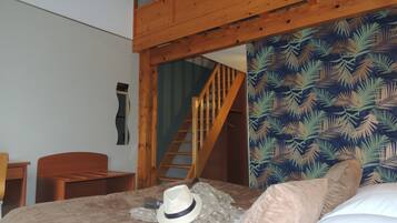 Family Room | Individually decorated, individually furnished, desk, iron/ironing board