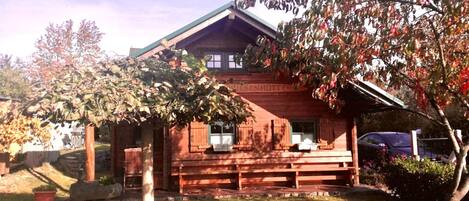 Majoituspaikan julkisivu