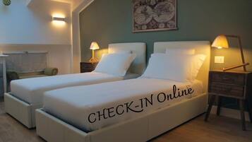 Chambre avec lits jumeaux, vue ville | Vue de la chambre