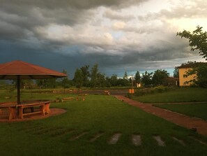 Enceinte de l’hébergement