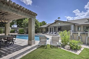 Beheizter Pool