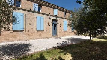 Voorkant van accommodatie