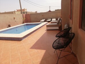 Outdoor pool - Dar Poublanc (Taouz)