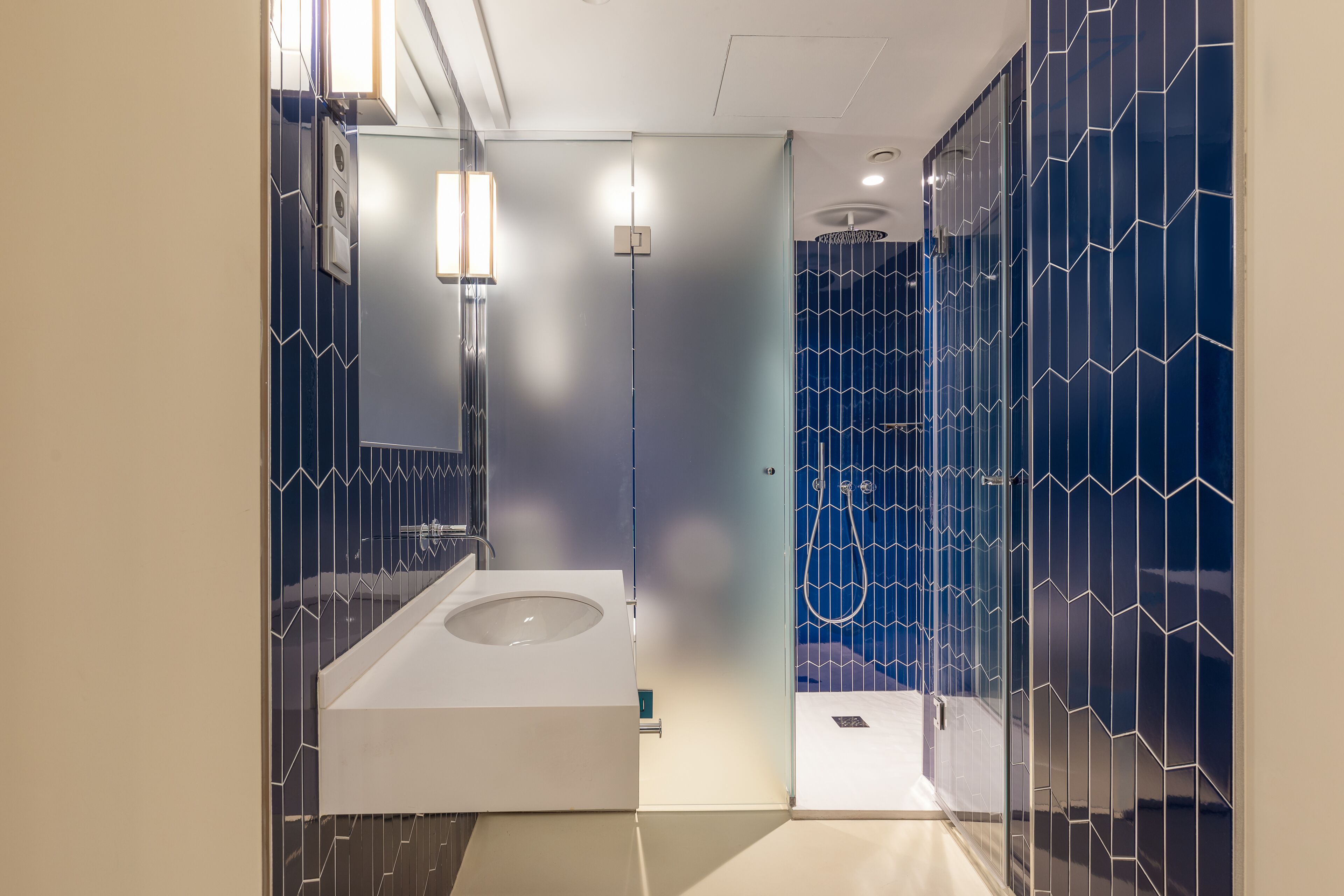 basic room | bathroom | eco-friendly toiletries, hair dryer, towels, soap