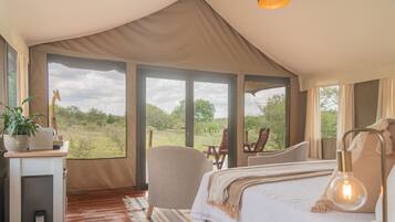 Luxury Tent | 2 bedrooms, free minibar, in-room safe, individually decorated