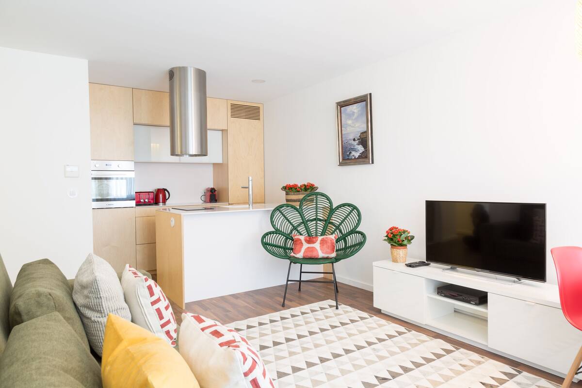 Apartment, 2 Bedrooms (Maison 1) | Living area