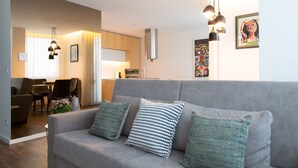 Apartment, 1 Bedroom (Maison 4) | Living area - La Maison Ceuta (Porto)