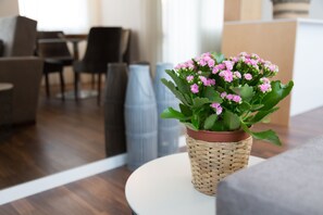 Apartment, 1 Schlafzimmer (Maison 4) | Wohnbereich | Flachbildfernseher