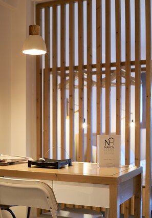 Apartment, Balcony | In-room dining - NakosHomes Luxury Studio Apartment (Athens)