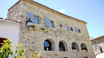 Façade de l’hébergement