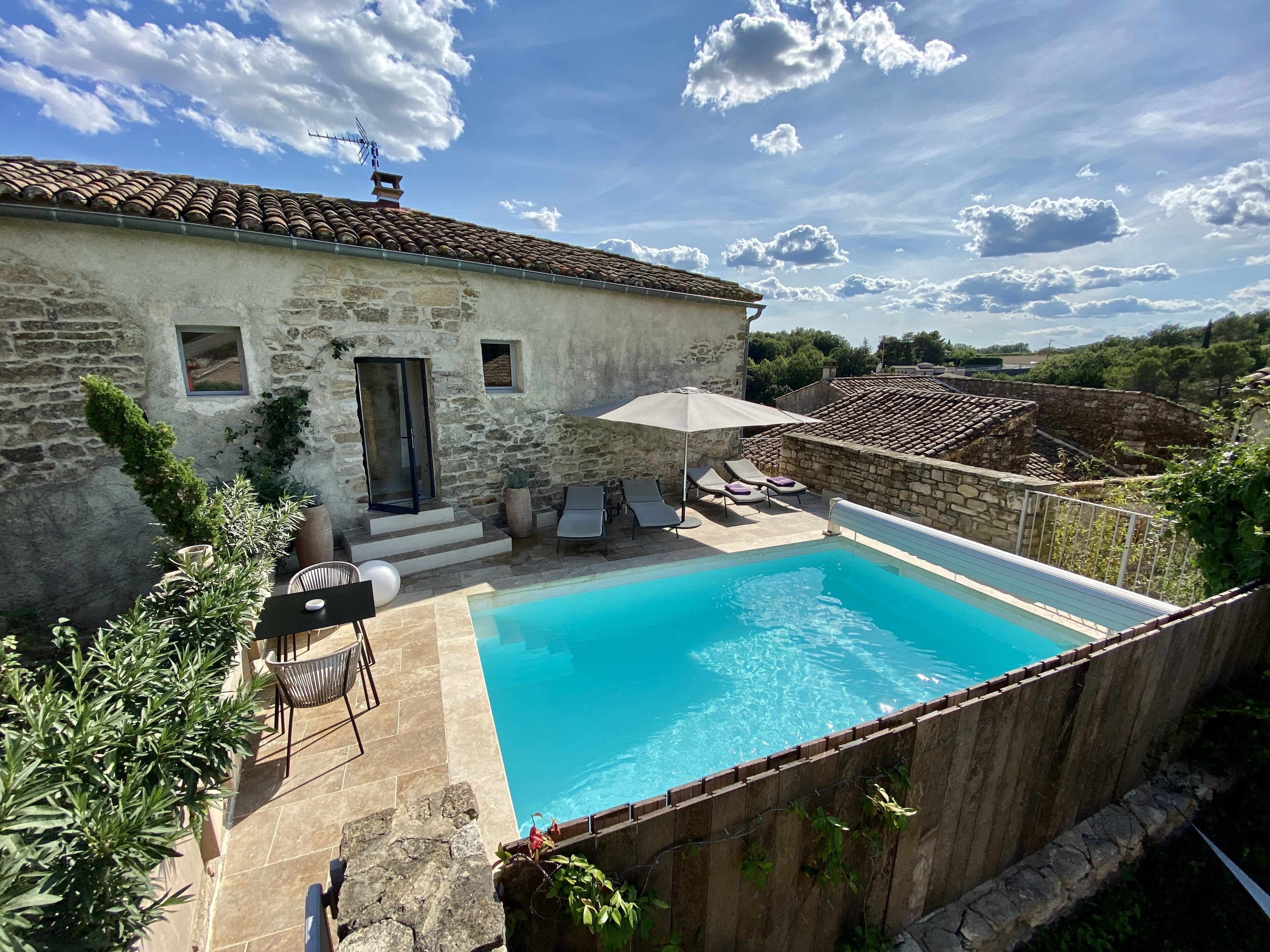 Suite Luxe, 1 grand lit, baignoire à jets (Graffiti) | Terrasse/Patio