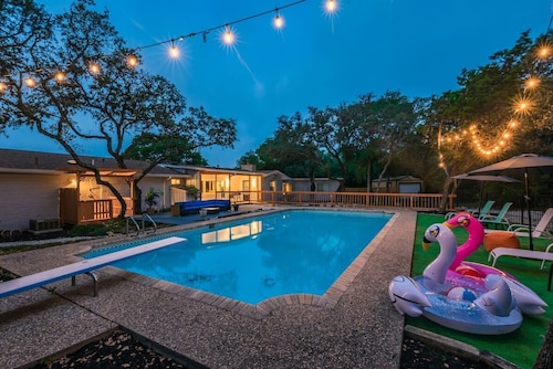 6BR Retreat with Huge Private Pool, Game Room & 1-Acre Backyard