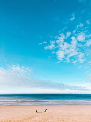 On the beach