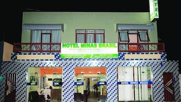 Front of property - evening/night