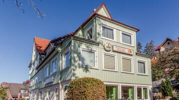 Fassade der Unterkunft