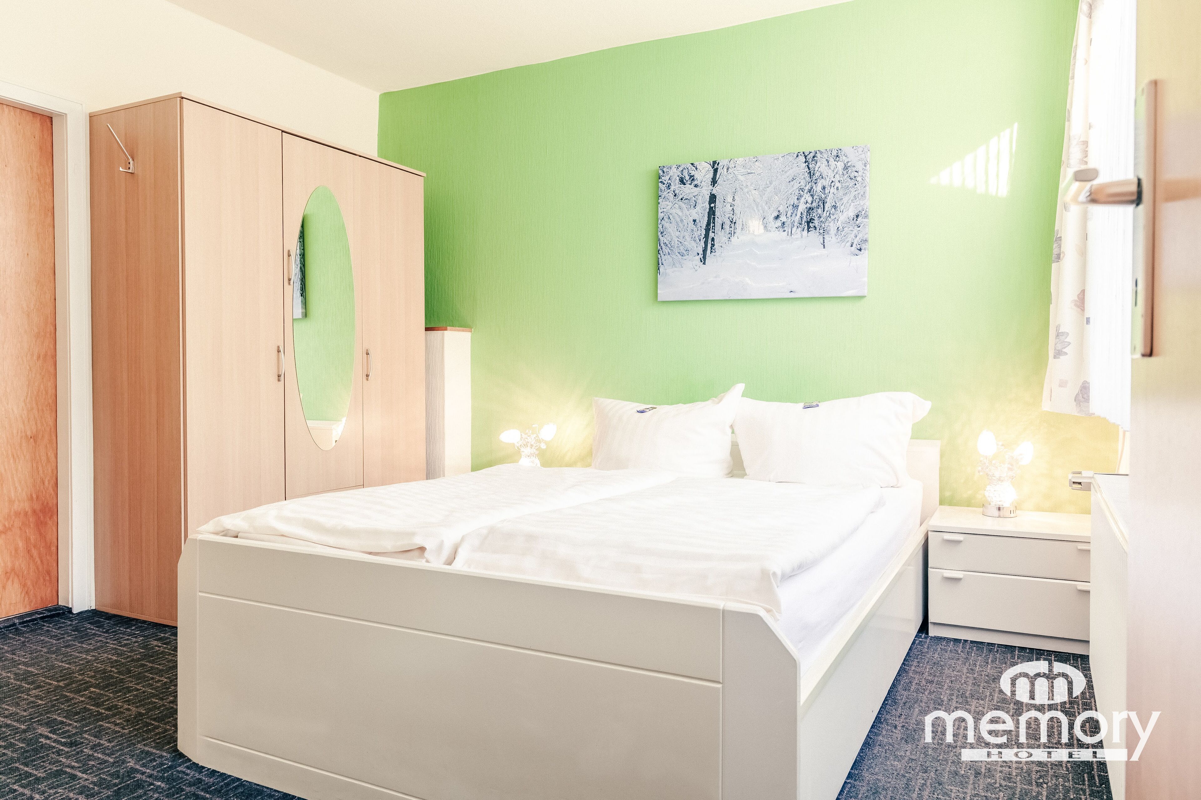 Comfort-Doppelzimmer | Allergikerbettwaren, individuell eingerichtet, schallisolierte Zimmer