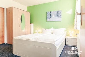 Comfort-Doppelzimmer | Allergikerbettwaren, individuell eingerichtet, schallisolierte Zimmer