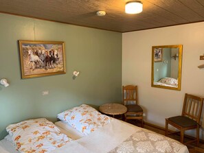 Double Room, Shared Bathroom | Free cots/infant beds, free WiFi, bed sheets - Glæsibær (Skagafjörour)