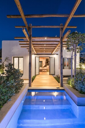 Private pool - Belvedere Hotel - The Leading Hotels of the World  (Mykonos)