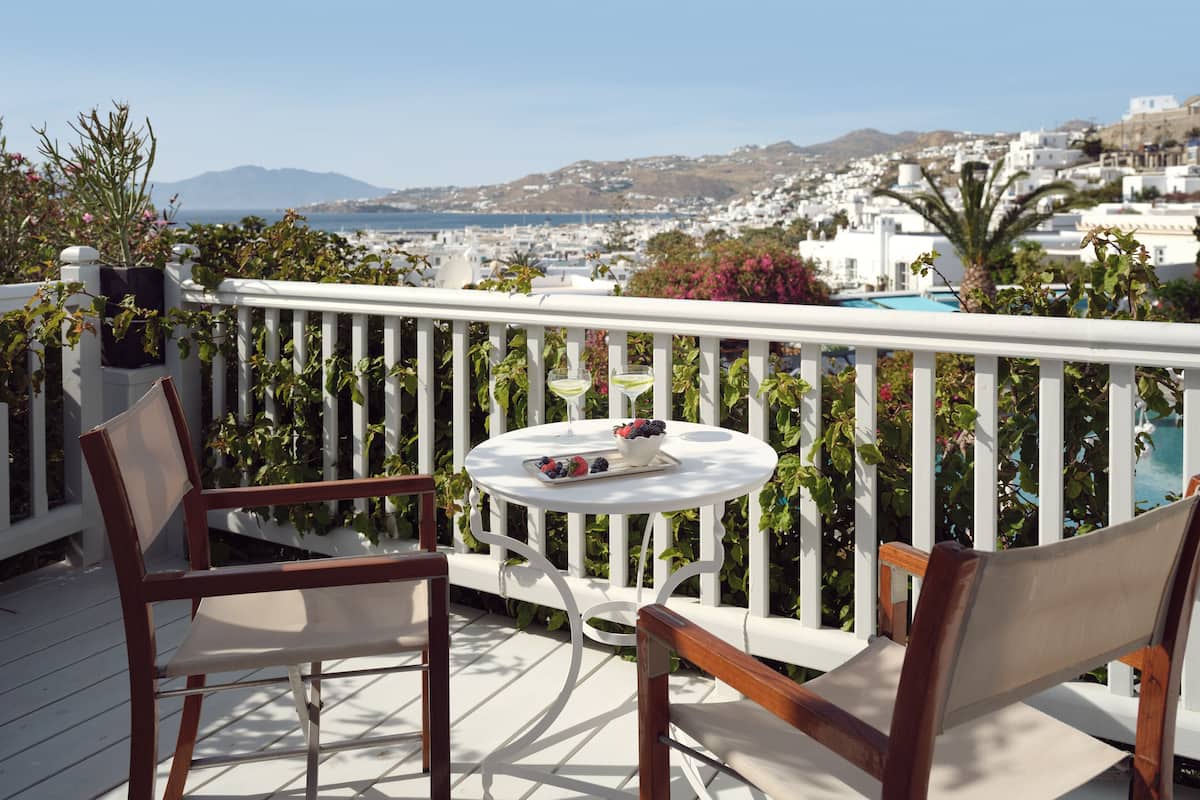 Suite, vista al mar (Belvedere) | Balcón