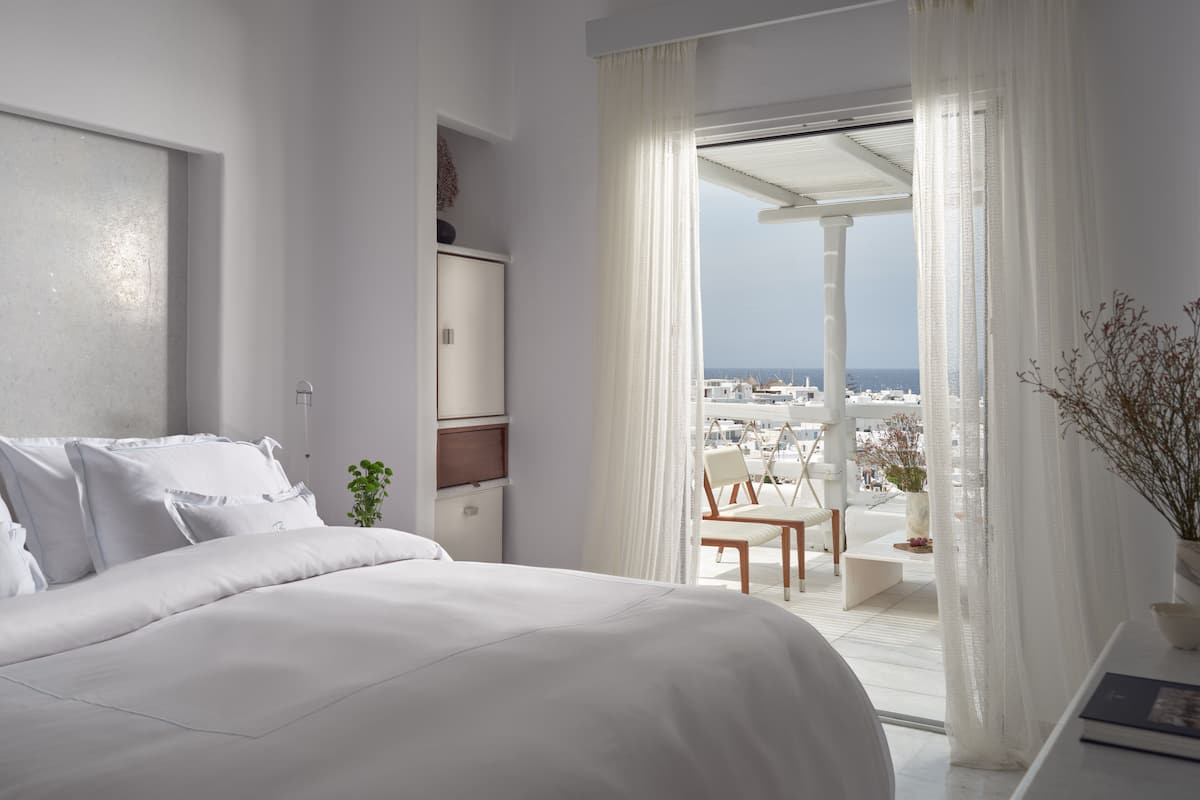 Panoramic Room, Sea View (Private Sundeck) | In-room safe, laptop workspace, soundproofing, iron/ironing board