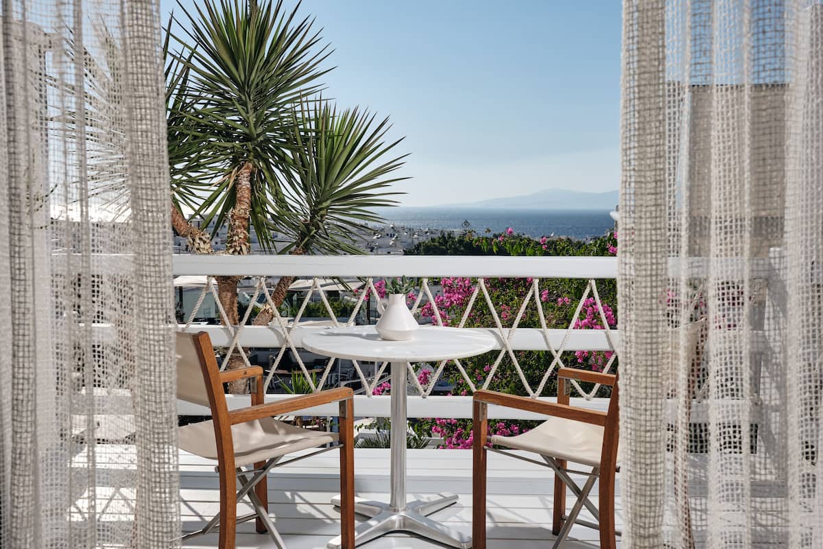 Panoramic Room, Sea View | Balcony view