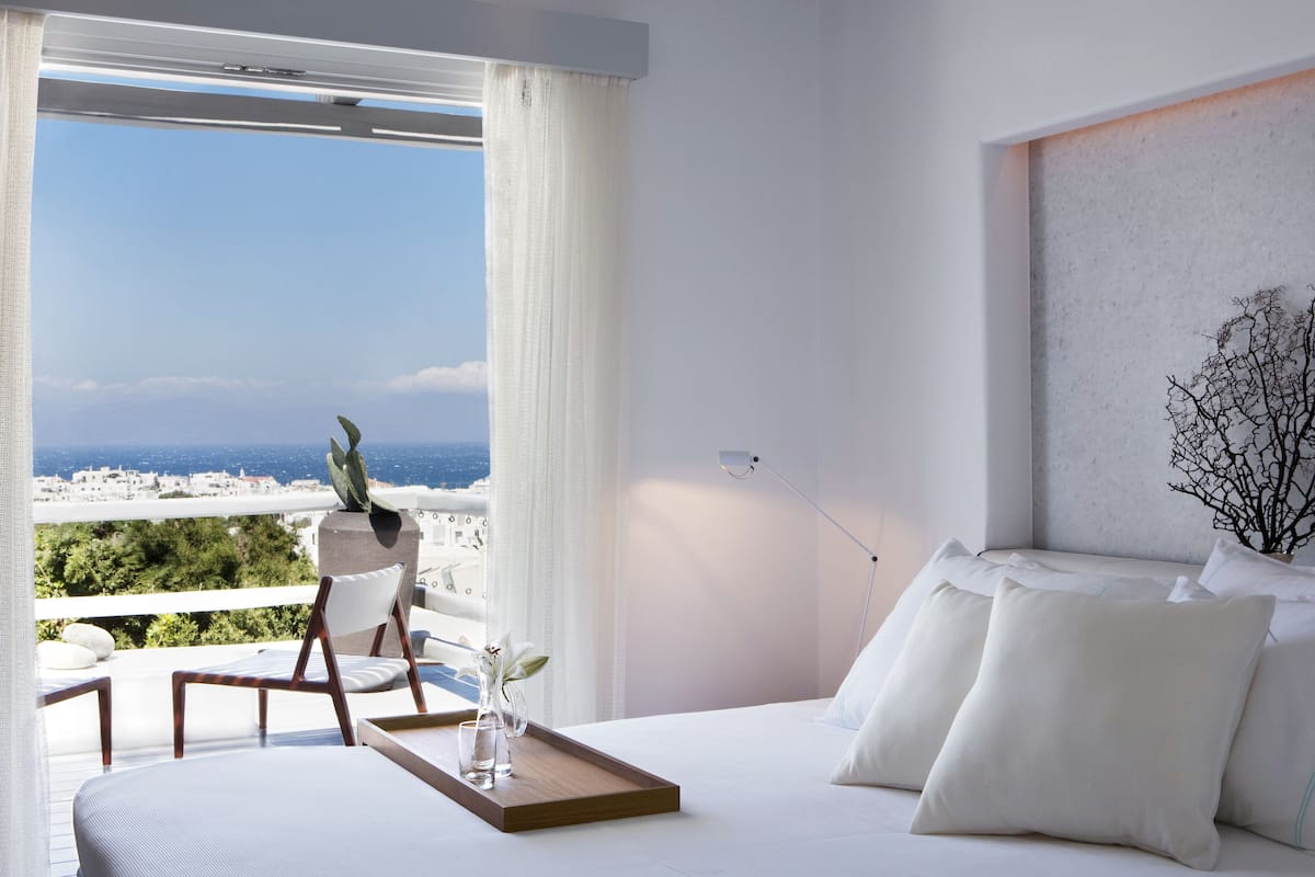 Panoramic Suite, Sea View | In-room safe, laptop workspace, soundproofing, iron/ironing board