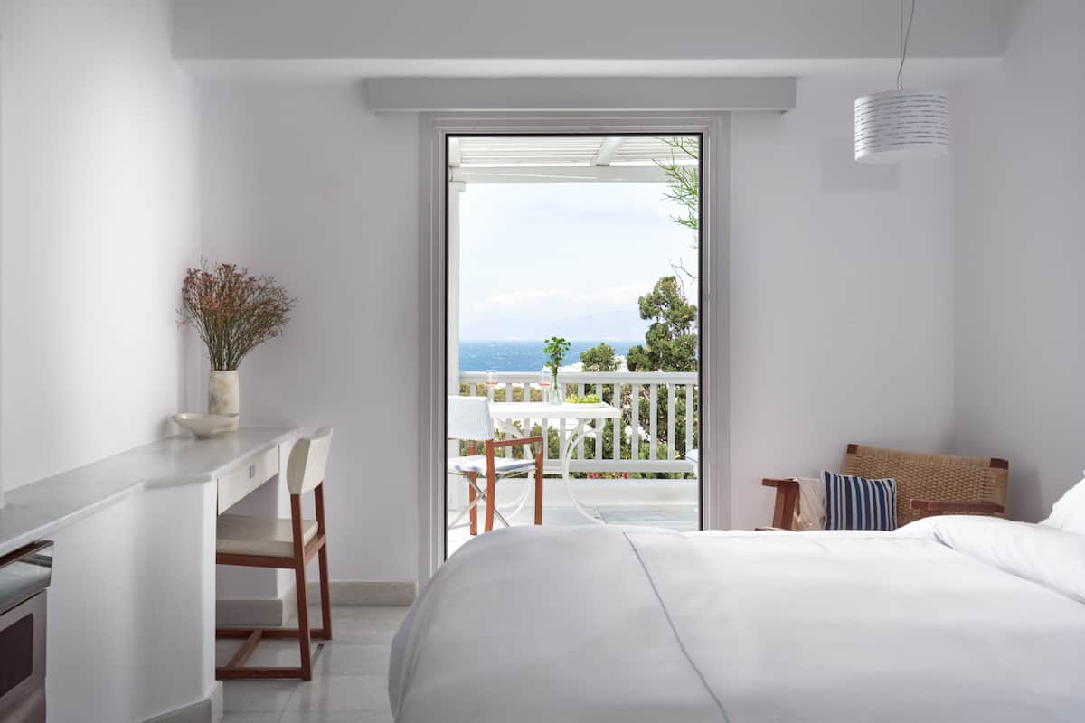 Panoramic Room, Sea View | In-room safe, laptop workspace, soundproofing, iron/ironing board