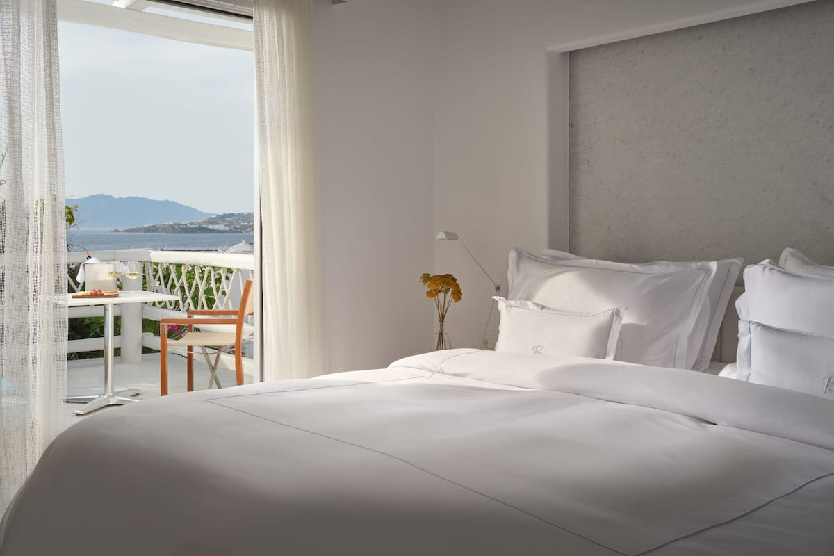 Panoramic Suite, Sea View | In-room safe, laptop workspace, soundproofing, iron/ironing board