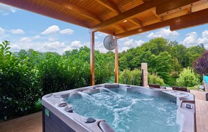 Baignoire à remous extérieure
