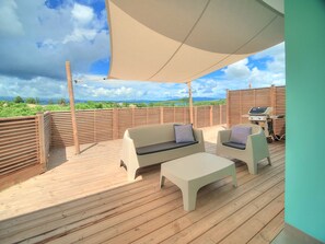 Terrace/patio - SeaSide – Villa with Private Pool and Sea View in Trois-Îlets (LES TROIS ILETS)