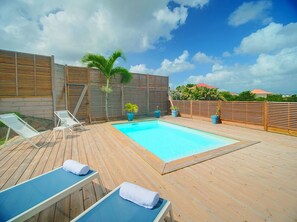 Outdoor pool - SeaSide – Villa with Private Pool and Sea View in Trois-Îlets (LES TROIS ILETS)